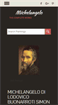 Mobile Screenshot of michelangelo-gallery.org