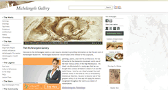 Desktop Screenshot of michelangelo-gallery.com